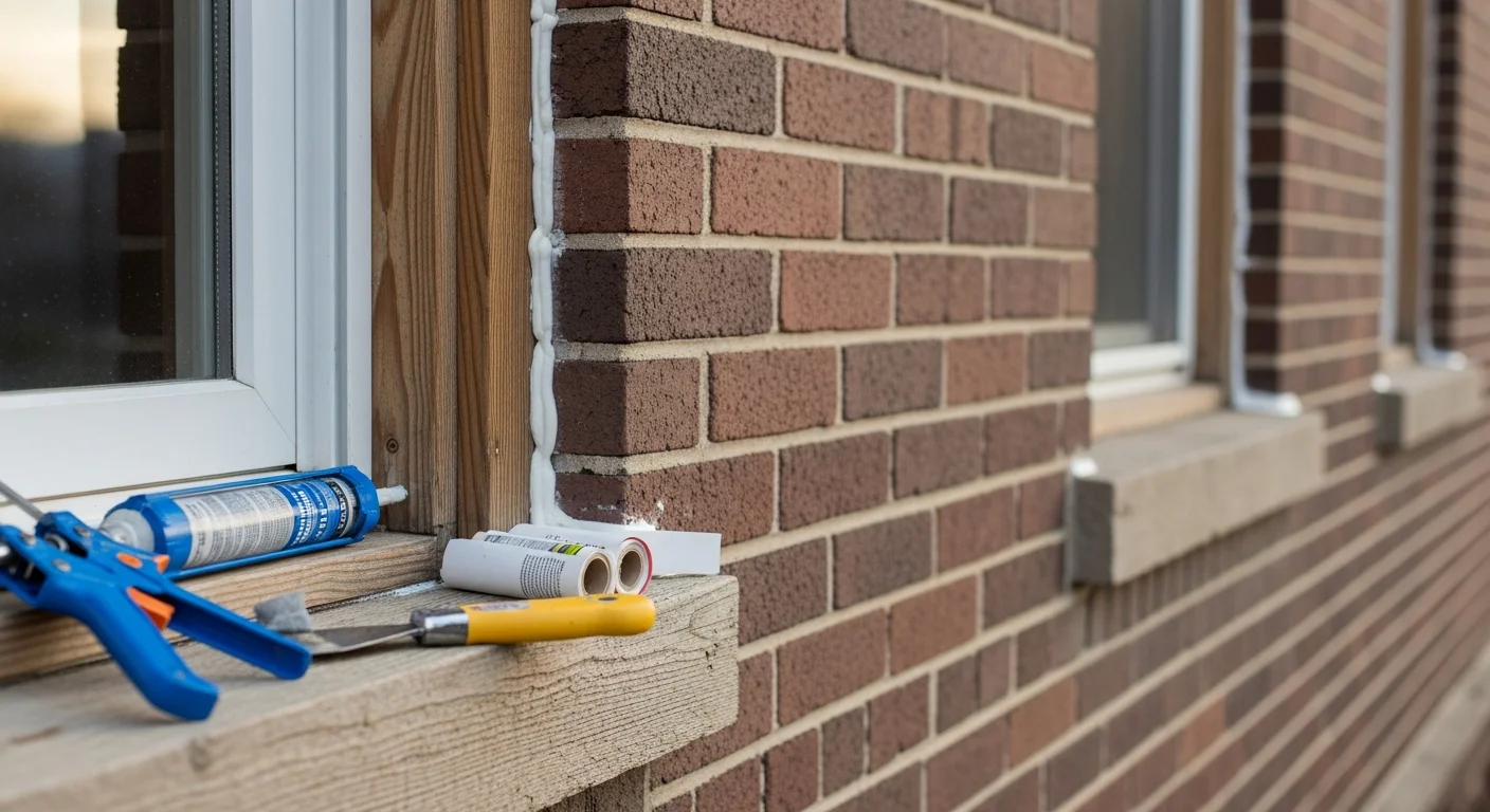 Handyman performing home repairs at a residential property in Saratoga, NY